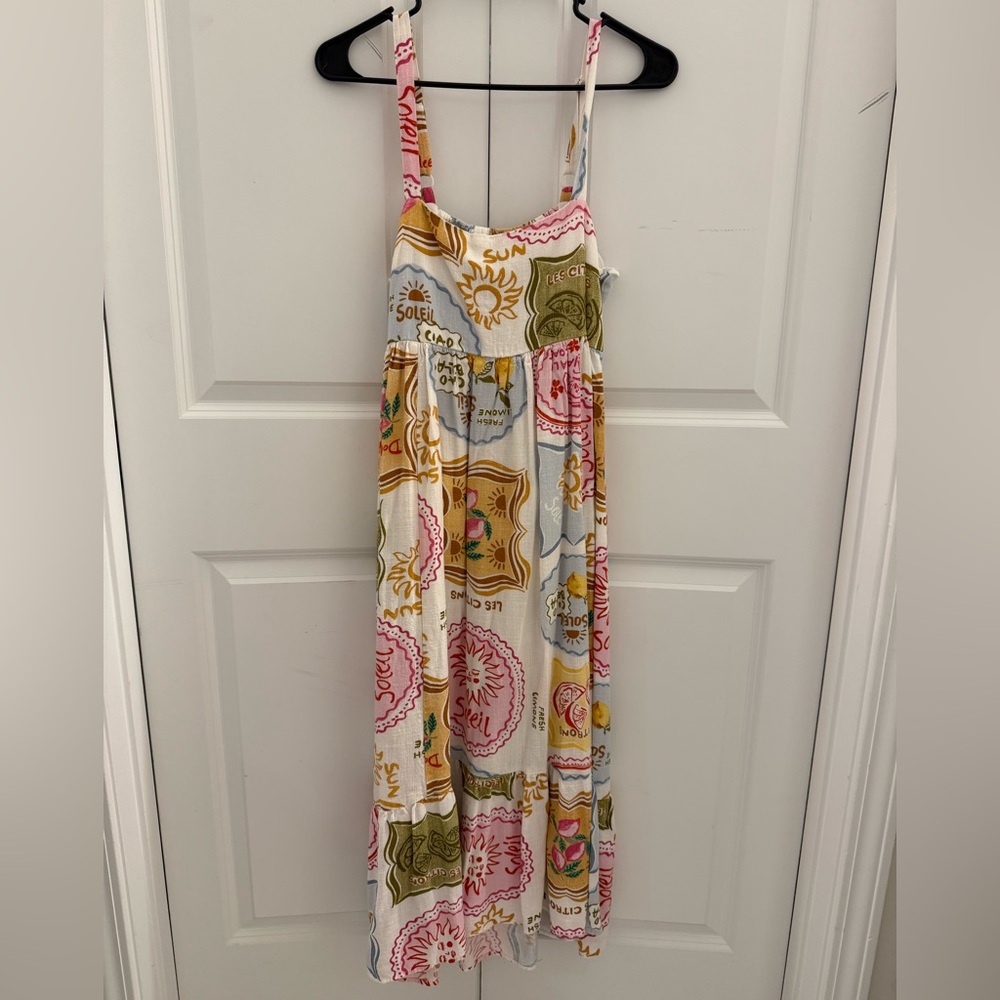 Colorful Maxi Dress with Graphic Print